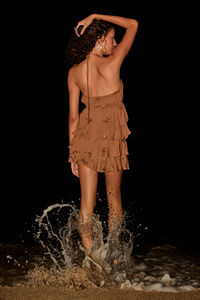 Miley Embroidered Ruffle Skirt