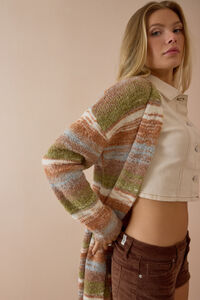 Wrenlee Spacedye Sweater Duster