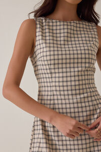 Grace Plaid Romper