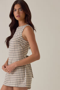Grace Plaid Romper