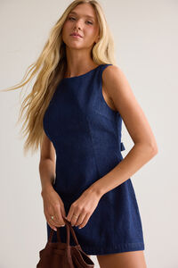 Grace Denim Romper