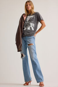 Abbey Road Beetles Oversized Tee