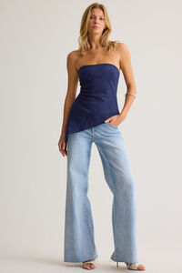 Lauralee Suede Tube Top