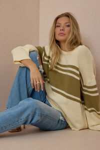 Nala Oversized Stripe Sweater