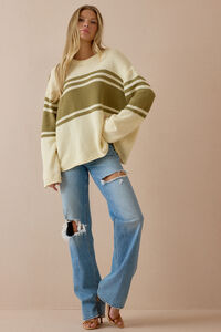 Nala Oversized Stripe Sweater