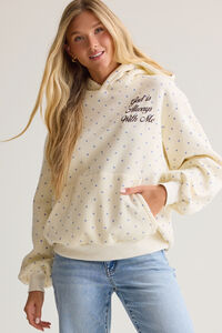 God is always with me hoodie