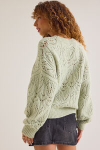 Fia Oversized Pointelle Crew
