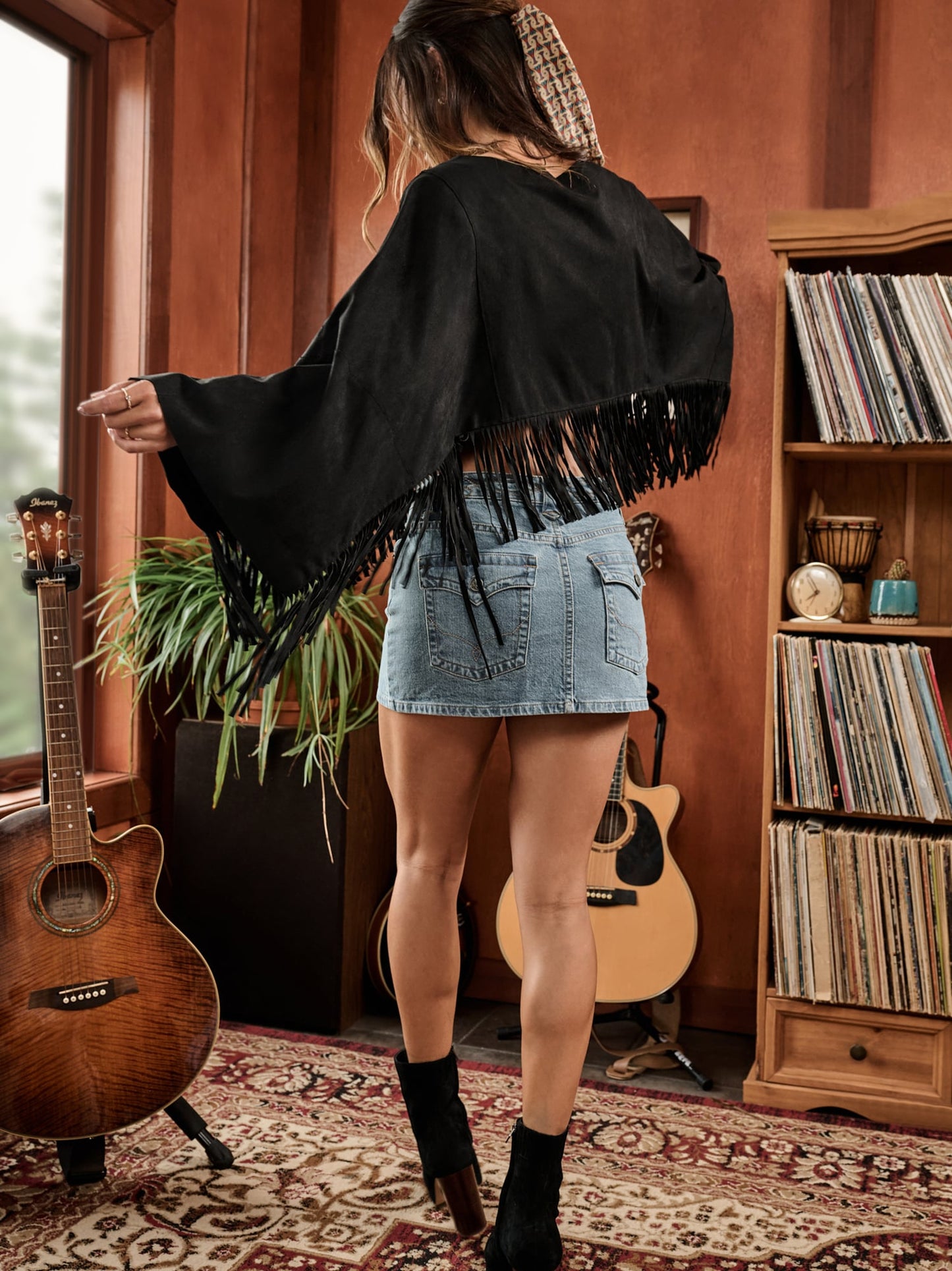 Josephine Mini Denim Skirt